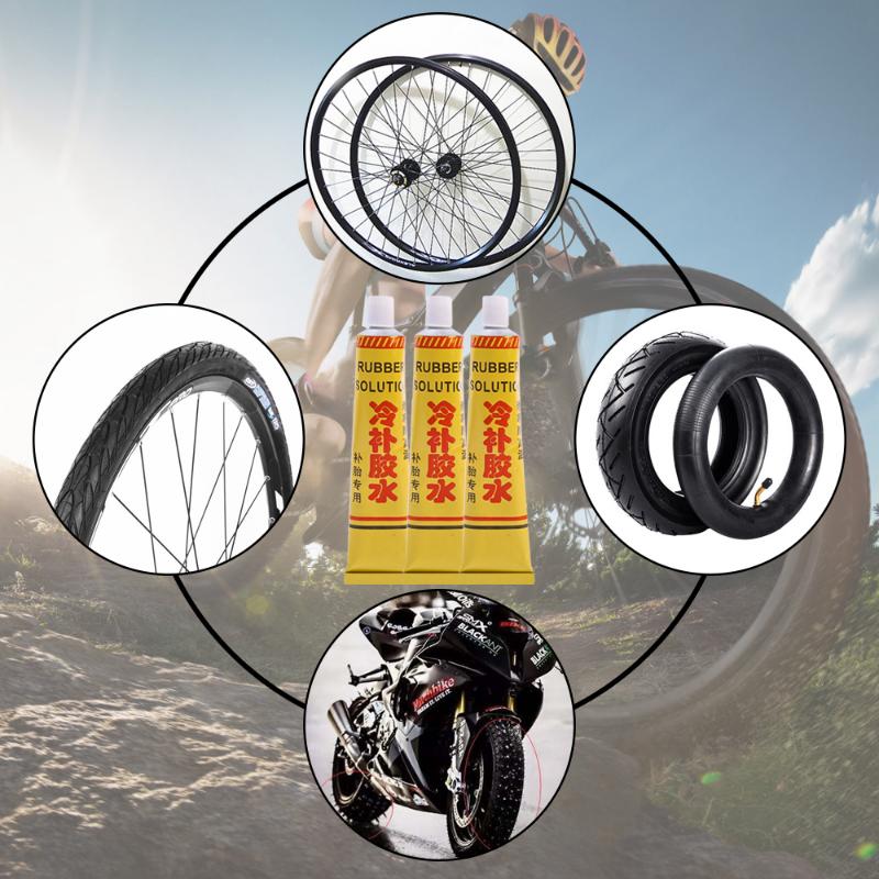 4/2/1Pcs Bicycle Tire Inner Tube Patch Glue Rubber Cement Adhesive Repair Tire Glue Bicycle Car Motorcycle Tyre Repairing Tools