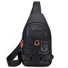 New breast bag trendy shoulder bag outdoor casual messenger bag waterproof and wear-resistant multi-functional Oxford cloth chest bag