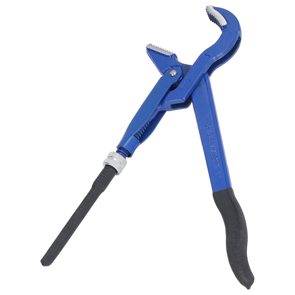 Pipe Wrench     45 Degrees  Bent Nose Pliers High Carbon Steel for Bathroom Plumbing Clamp