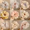 Stylish Lace Hair Scrunchies No Damage Scrunchy Hair Bands Ponytail Holders for Thick Curly and Thin Fine Hair