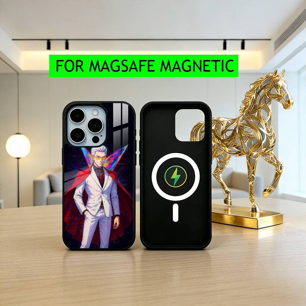 COOL MAN T-to B-be H-hero X-es Phone Case For iPhone17,16,15,14,13,12,11 Plus,Pro Magnetic with Magsafe Wireless Charging