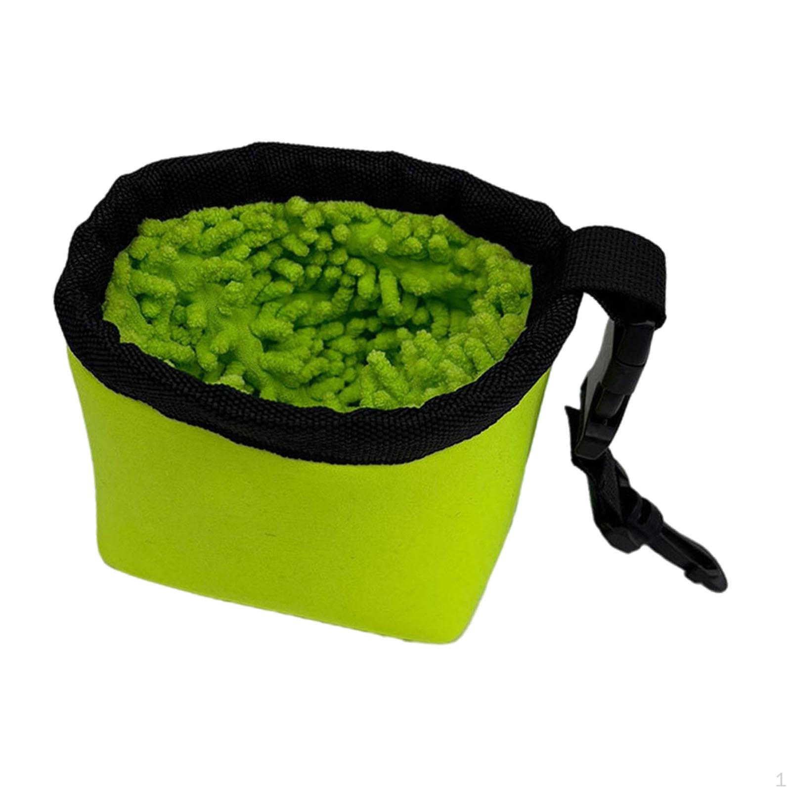 

Compact Golf Ball Cleaning Tool and Club Scrub Pouch for Travel