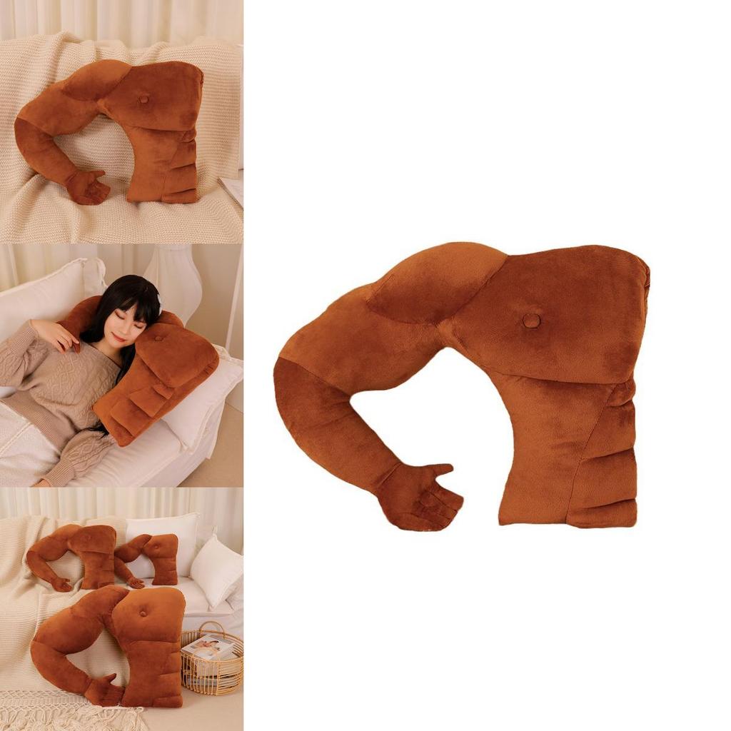 Weiches Plüsch-Freund-Körperkissen mit Armstütze für Geschenk und Komfort