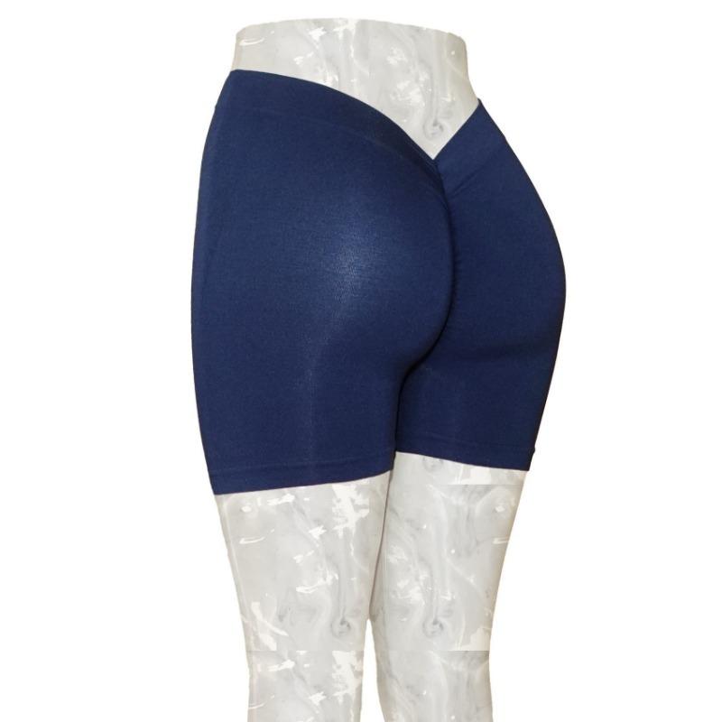 Running Push Up damskie spodenki do jogi plisowane Casual Fitness spodnie do jogi solidne sportowe Slim Fit obcisłe legginsy spodenki do jogi jogi 24014