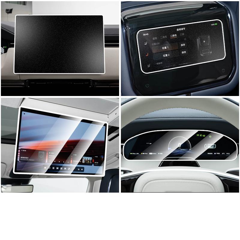 For ZEEKR 9X 2025-2026 Central Control Navigation Tempered Film Screen Protector Film Automobile Modification Supplies
