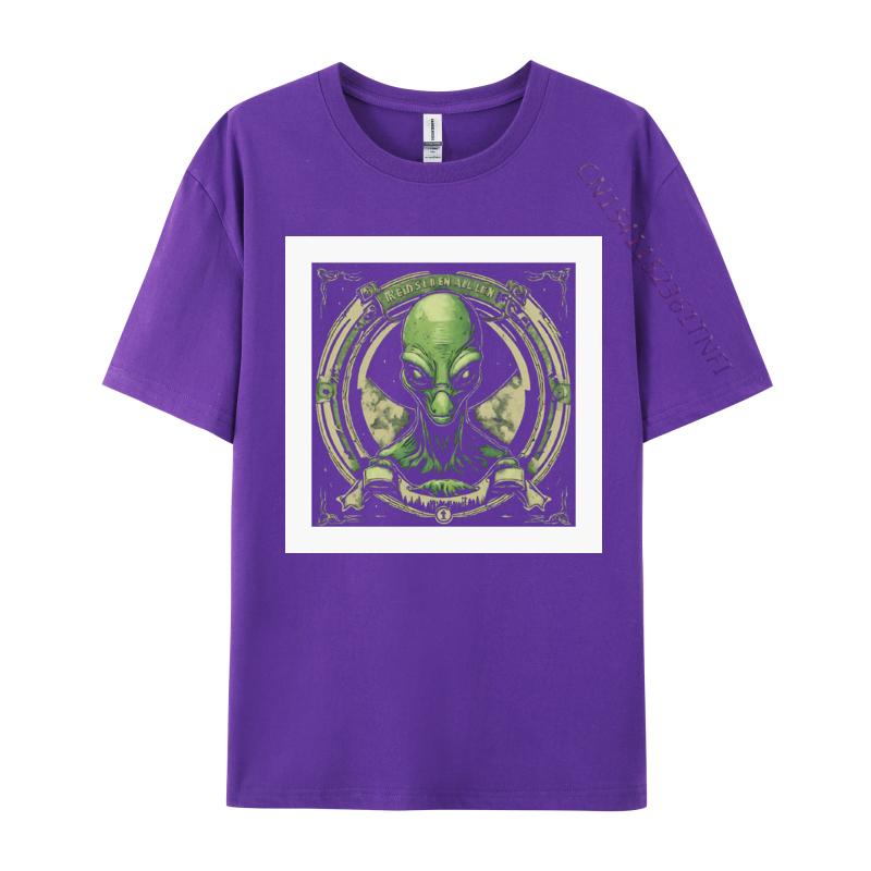 Ethereal Emissary Alien TShirt New Design Boy T Shirt Brand New Funny Alien Tee For Guys Black Graphic T Shirts