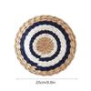 Bohemian Wind Straw Background Wall Decorations Creative Children s Room Hand Woven Plate Decorative Hanging