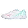 Mizuno WAVE SMASH CN Bulbul Abrasion Resistant Breathable Slip Resistant Low top Badminton Shoes Unisex Youth White 71GA253003