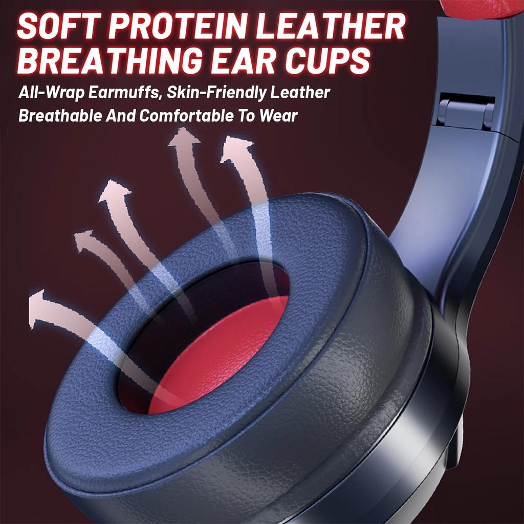 Bluetooth-Ohrhörer für Kopfhörer mit aktiver Geräuschunterdrückungsfunktion, Kabellose Ohrhörer mit Mikrofon für Zuhause, Büro, Mobiltelefon, PC usw.