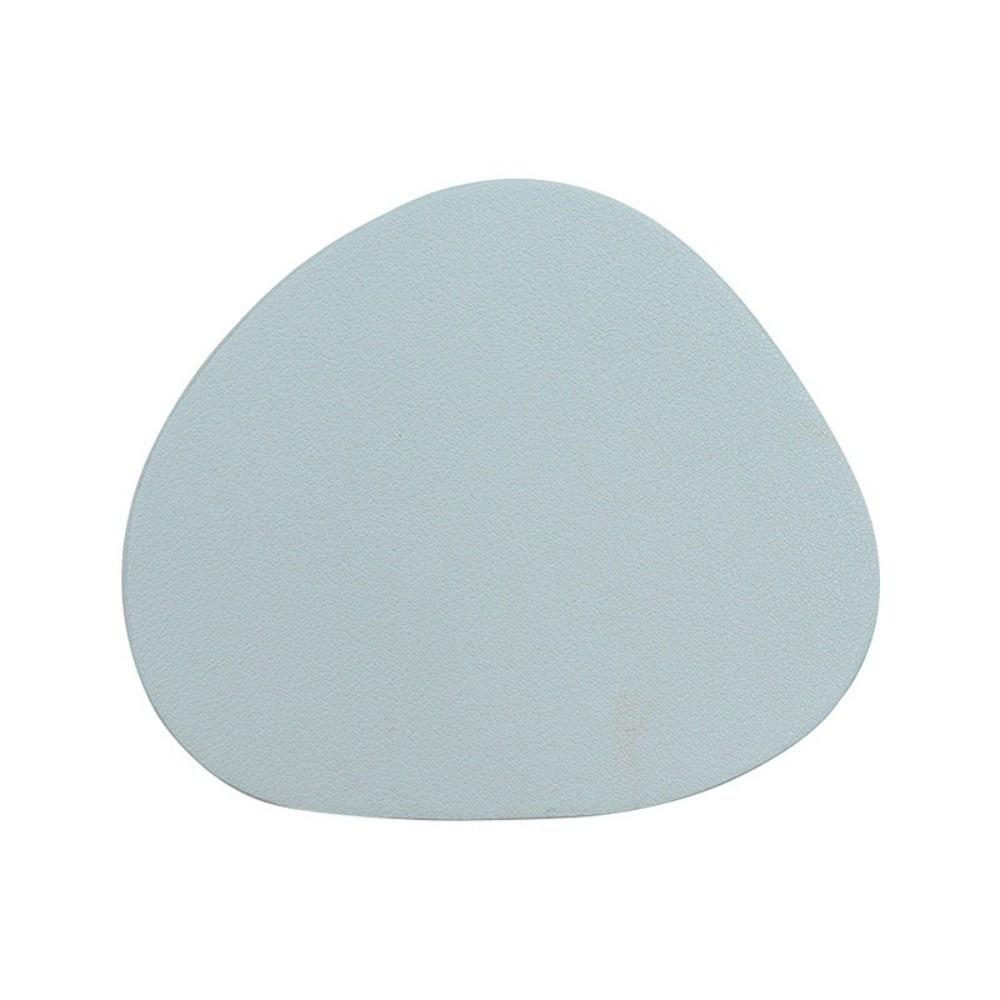 

Faux Leather Coaster Heat Resistant Dinner Table Mat New Placemat синій