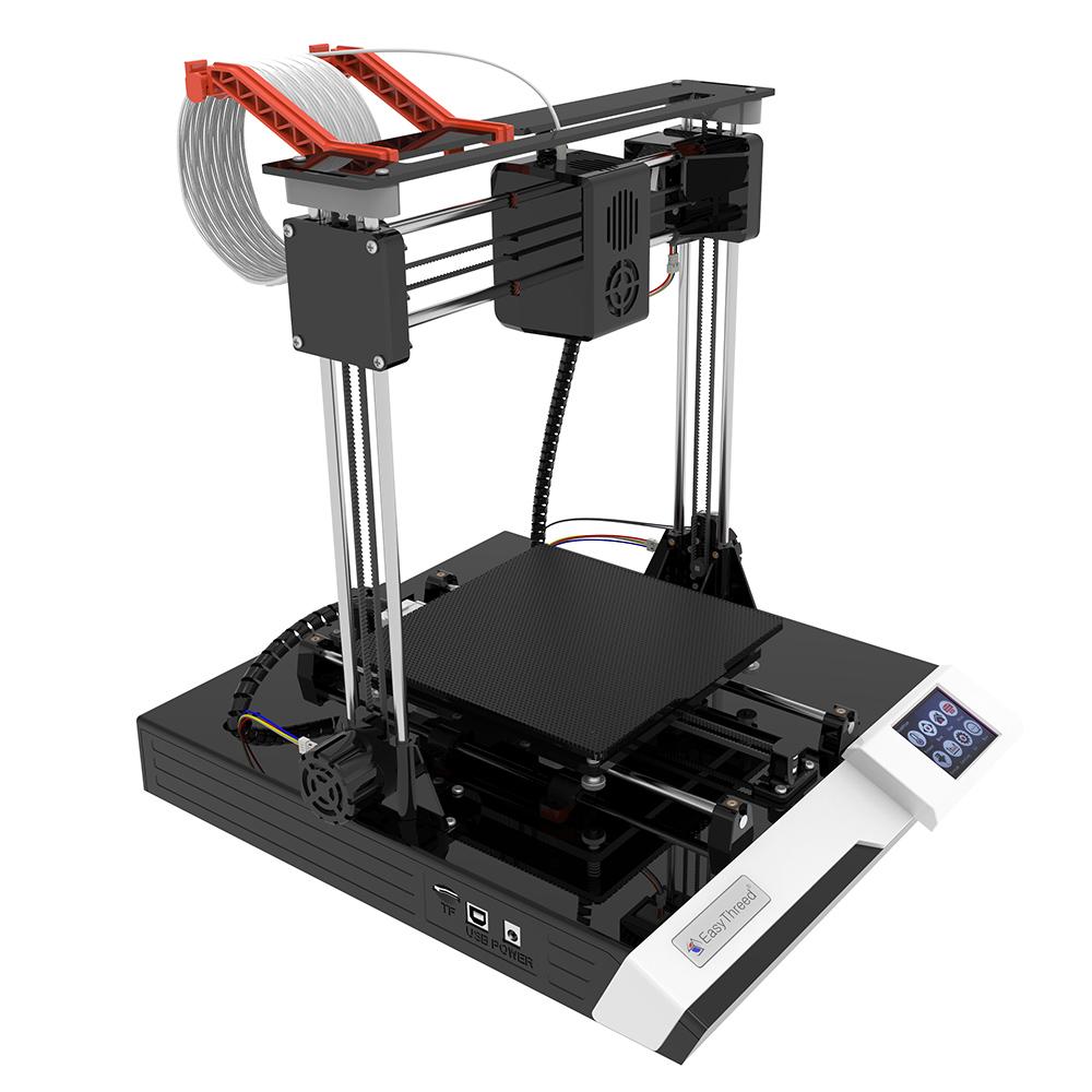 EasyThreed K8 3D Printer FDM Desktop Printing Machine 150x150x150mm 5.9x5.9x5.9inches Print Size Removable Platform