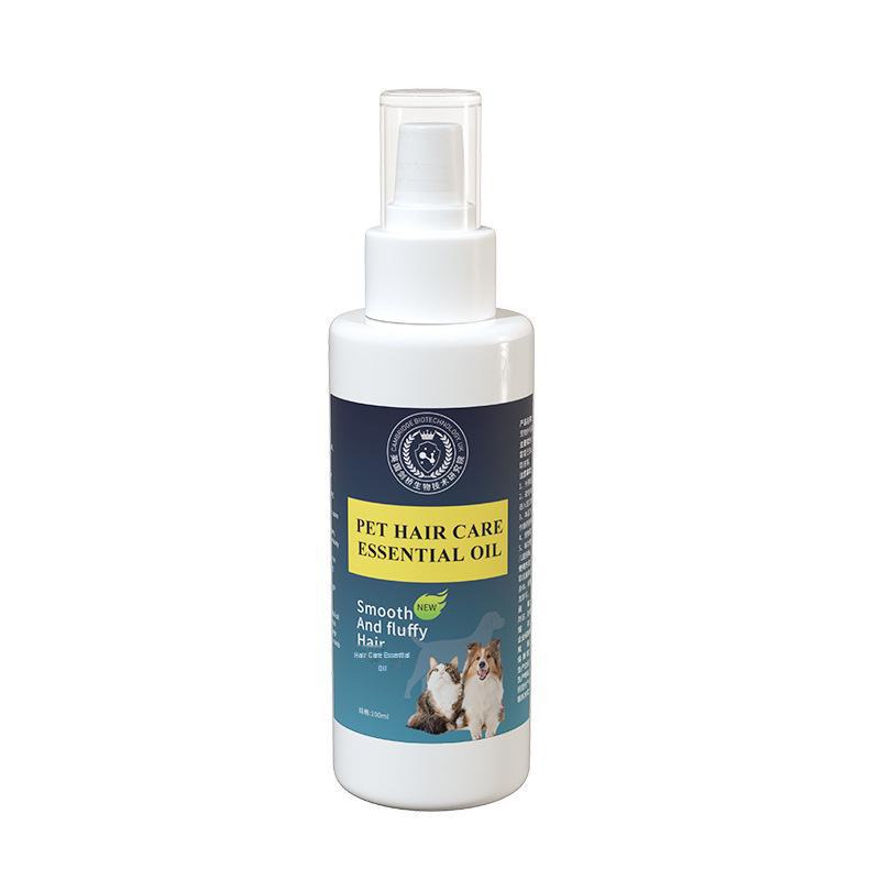 Pet Hair Detangling & Softening Spray with Anti-Static Essential Oil for Dogs & Cats