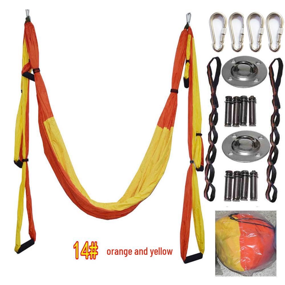 Sada hamaky pro aerial jógu: 6-úchytkový neelastický nylon pro inverzi a fitness