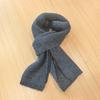 New solid color arctic velvet scarf women's autumn and winter Korean version college style simple cycling warm windproof scarf wholesale