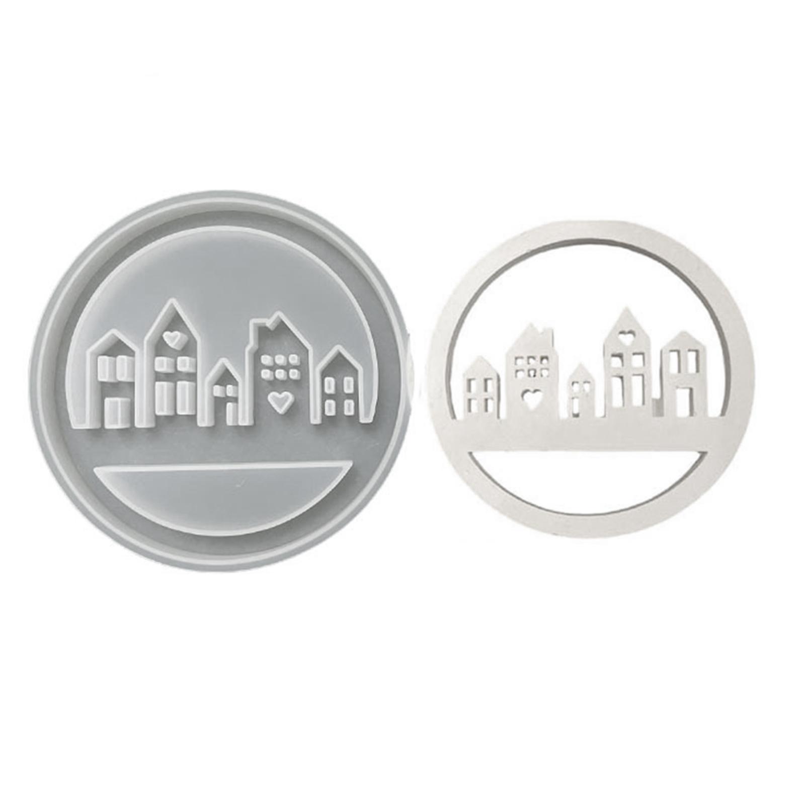 

Формы для венков из смолы для изготовления подставок для чайных свечей, праздничные подарки, украшения для комнат, художественные поделки