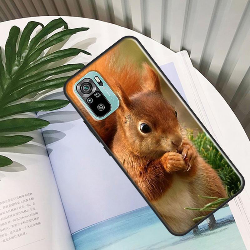 Squirrel For Xiaomi Redmi Note 11 Pro Case For Redmi Note 10 Pro 9 8 9S 10S 9A 9C 9T Phone Coque