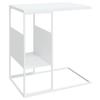  Side Table, White, 55x36x59.5 Cm, Wood-based Material