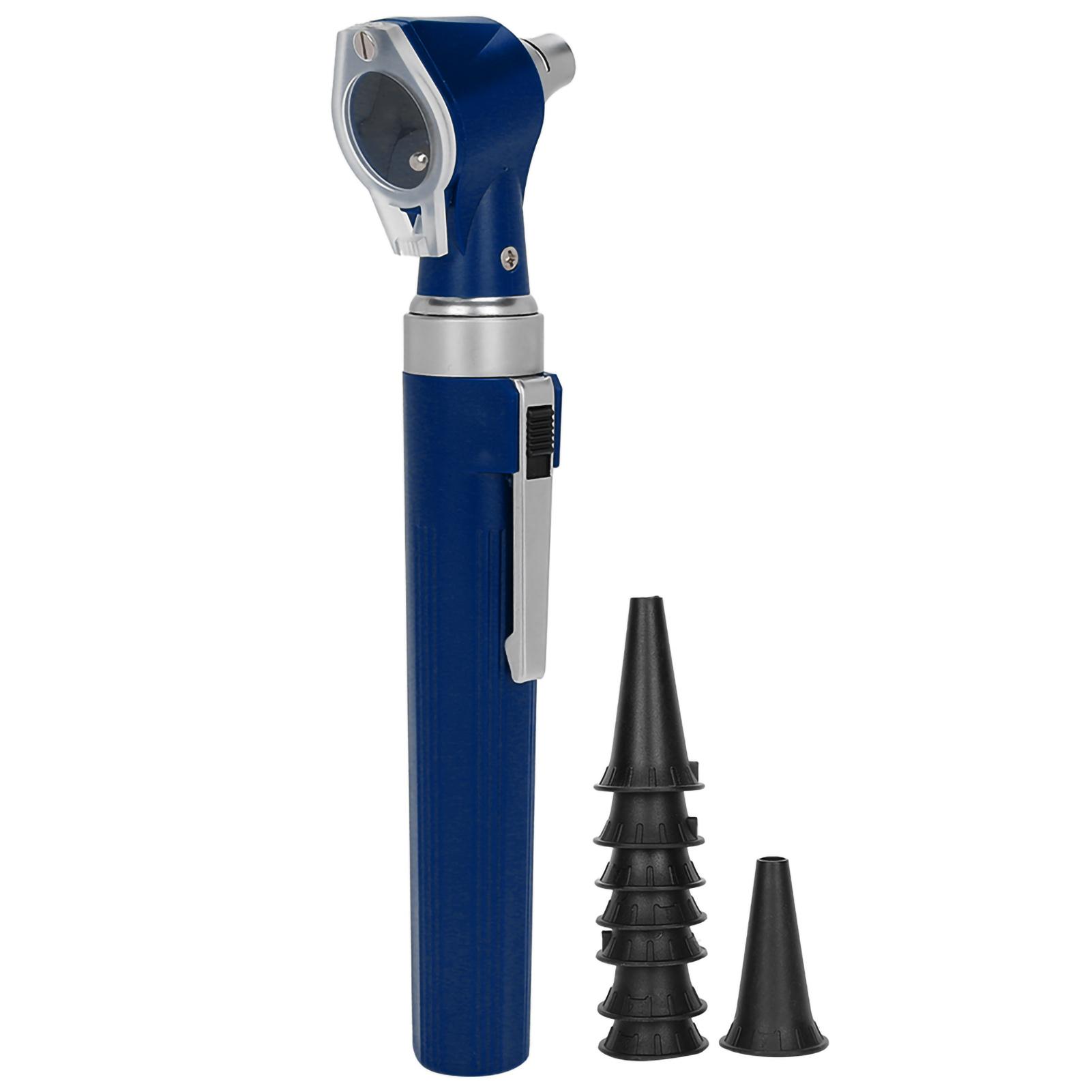 

Профессиональный диагностический комплект для ухода за ушами, отоскоп, эндоскоп барабанной перепонки, зеркало Blue синий