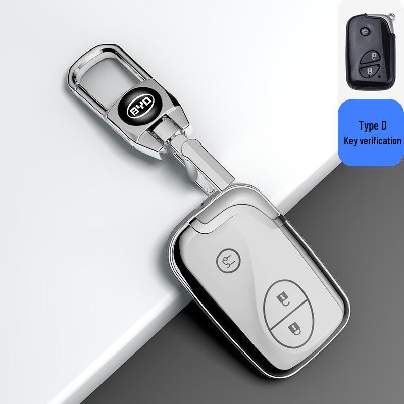 Compatible Key Cover for BYD Han EV, Tang DM/MAX, Song Pro, Qin PLUS, Yuan Models - Women’s Shell Buckle Bag