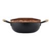 Hemande Black Whale Iron Stew Pot