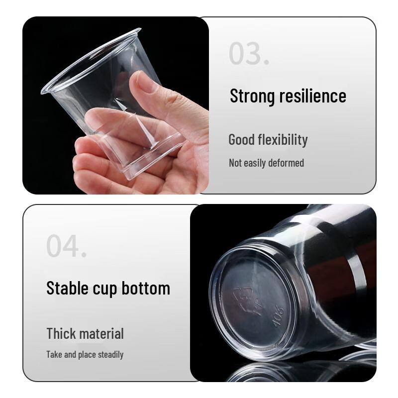 Disposable Clear Plastic Cups