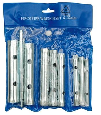 Tubular Wrenches 6-22mm, Set of 10 Pcs. 52900 VOREL