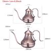 Drip Over Coffee Kettle Gooseneck Stainless Steel Material for Home Use