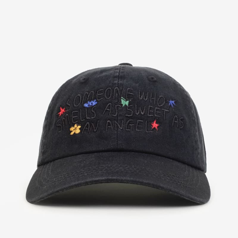 BALLOON FRIENDS MESSY ADVENTURE Sweet Angel Washed Ball Cap Black