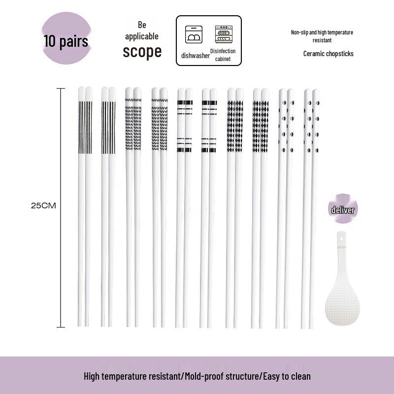 Hepburn Style Ceramic Chopsticks