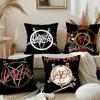 SlayerS H-Heavy M-Metal Rock Band Pillow Case Plush Fabric Soft Pillowcase Double Sided Print Cushion Cover Household Gifts