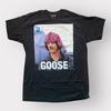 Top Gun Talk To Me Goose T- Shirt Men’s Large Black Movie Graphic Tee Cotton