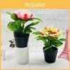 Flower Artificial Peony Pot Potted Plant For Home Decor And Living Room Display