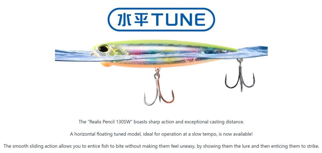 DUO Señuelo de superficie flotante Realis Pencil 130 SW ACC0804 (3808)