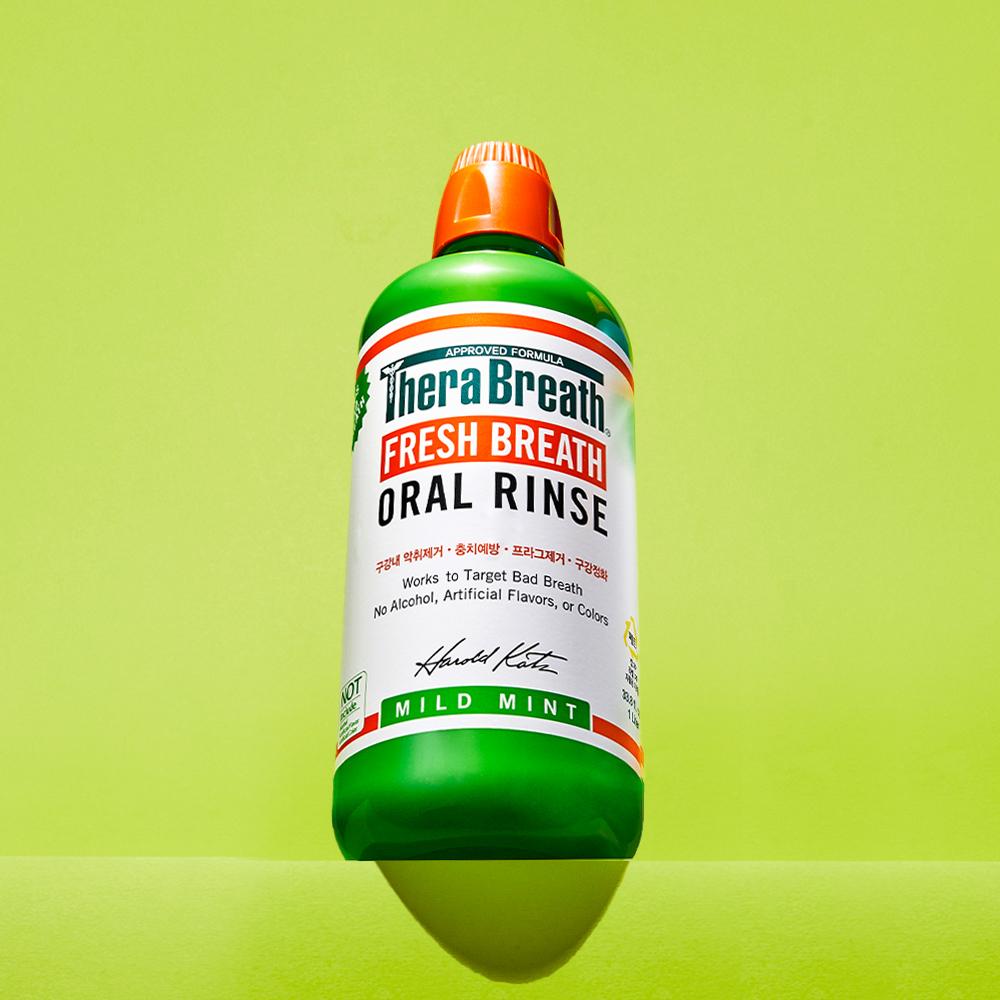 TheraBreath Oral Rinse Gargle 1L + 150ml Free Gift (2 Types & 473ml 5 Types)