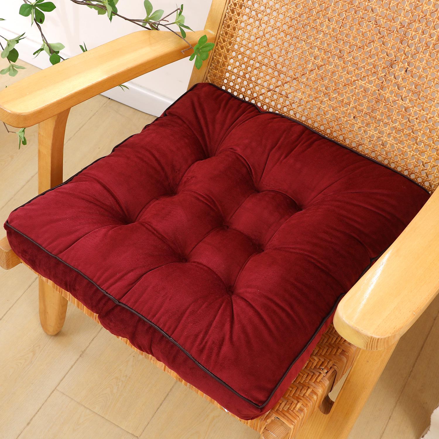 

Удобная толстая подушка для стула и сиденья для студентов, офиса, скамеек, табуретов и пола 50x50 cm