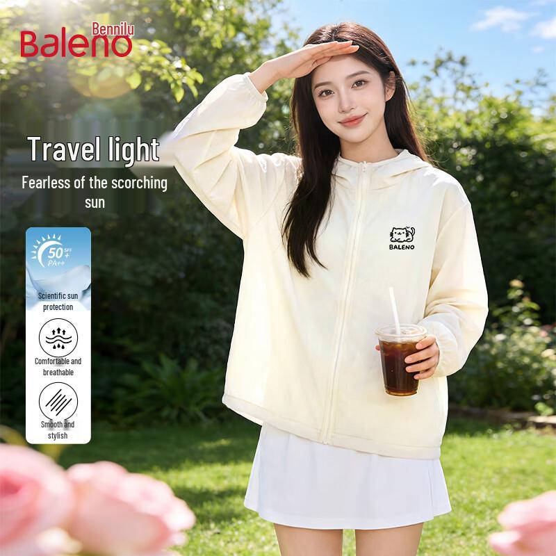 

Baleno Women s UPF50+ Lightweight Sun Protection Hoodie Jacket L