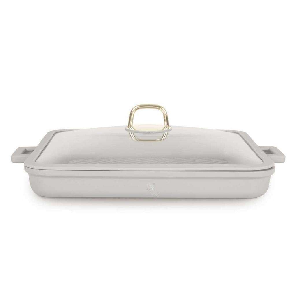 PADELLEA IN TITANIO CON COPERCHIO 34x34cm BERLINGER HAUS BH-7790 SAHARA