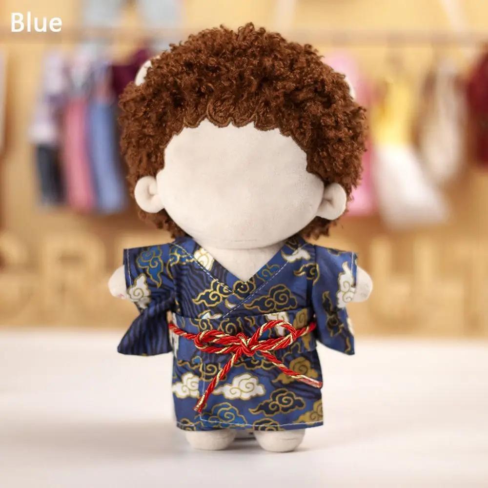 20CM Doll Clothes Doll Accessories Toy Doll Chinese Dress Set Photo Props Change Dressing Game Mini Hanfu Suit