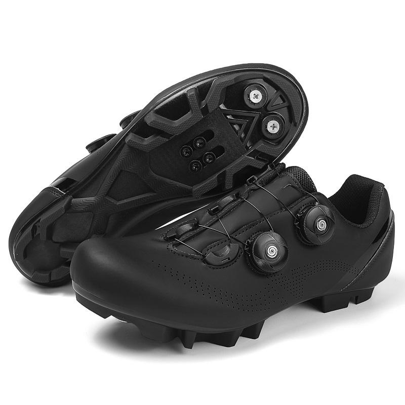 New Road Bike Riding Shoes Men's Mountain Bike Bike Bike Shoe Lock Competition Road Bike Lock Shoe Set Women's Cycling Shoes