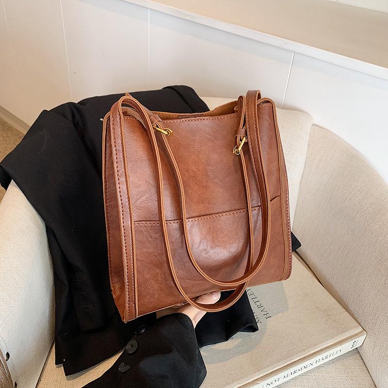 Versatile Large-capacity Shoulder Bag Women's New Tote Bag Fashion Casual Bag