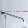 Shower Wall Supply Elbow Shower Hose Connector Wall Mounted Connector Leak-Proof Adapter For Home Bathroom Hotel Replacement