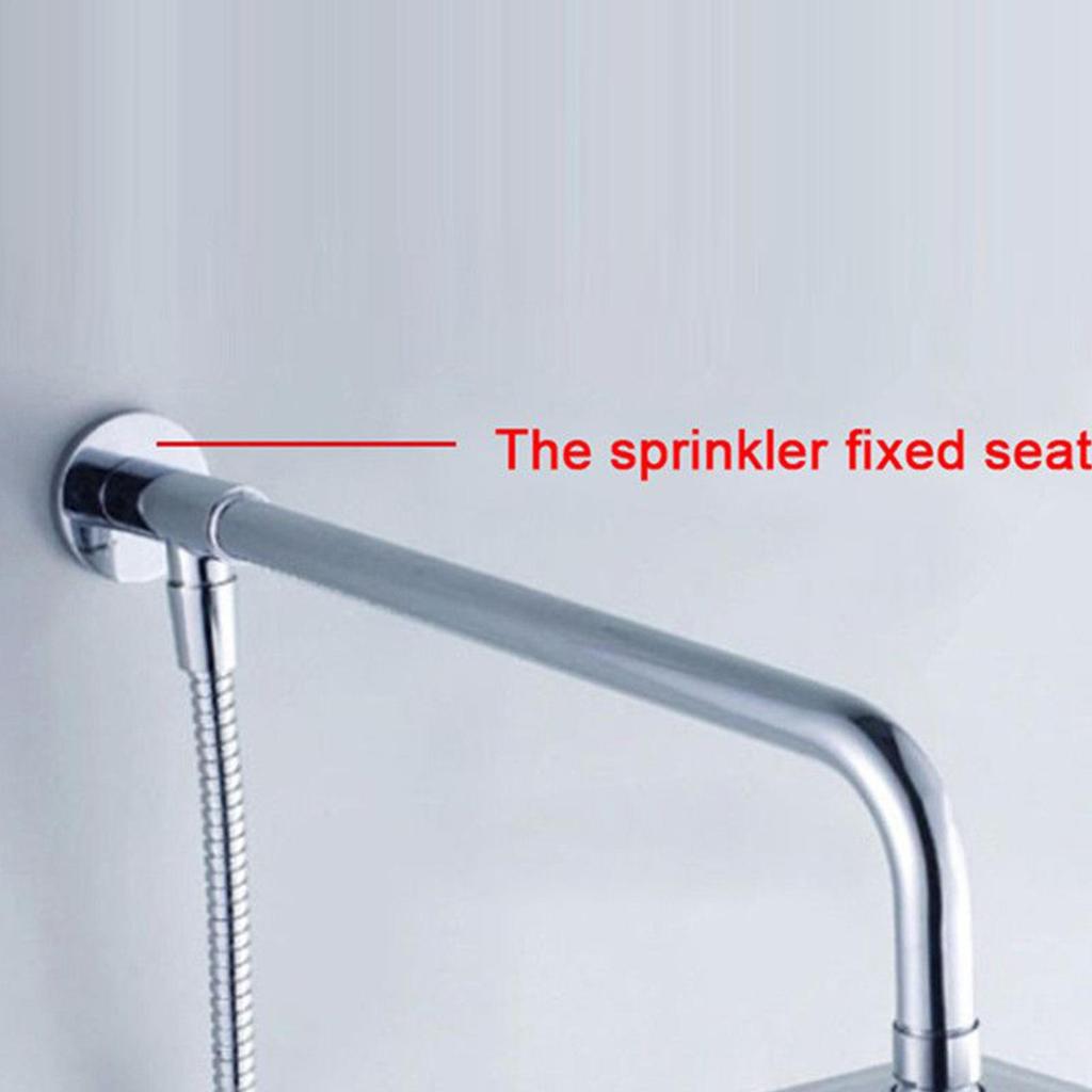 Shower Wall Supply Elbow Shower Hose Connector Wall Mounted Connector Leak-Proof Adapter For Home Bathroom Hotel Replacement