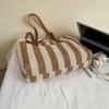 Strohtasche Damen Strandtasche Schultertasche Gewebte Tasche Pendler Große Kapazität Tragetasche