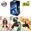 KAYOU Genuine Demon Slayer Card Infinite Castle Arc Infinite City Pack Tanjirou Nezuko Kanroji Anime Collection Cards Toys Gift