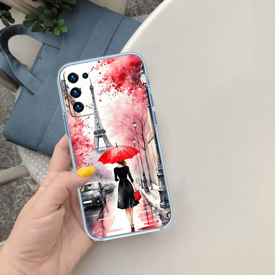 LO81 Paris Eiffel tower Phone Case for LG K22 K30 K40 K40S K41 K42 K50 K50S K51 K51S K52 K61 K62 K71 K92 Q60 Q61 V40 V50 V60