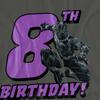 Black Panther: Wakanda Forever Womens/Ladies 8th Birthday T-Shirt