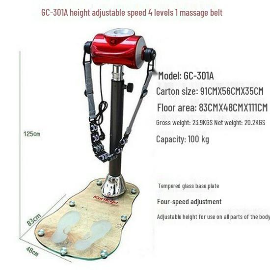 Beauty Body Slimming Massager: Whole Body Shaking Machine for Waist, Fat Burning, and Indoor Fitness.