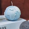 Candle Silicone Mould 3D Moon/Earth Shaped Epoxy Resin Mold for DIY Candle Making Handmade Crafts Home Decoration