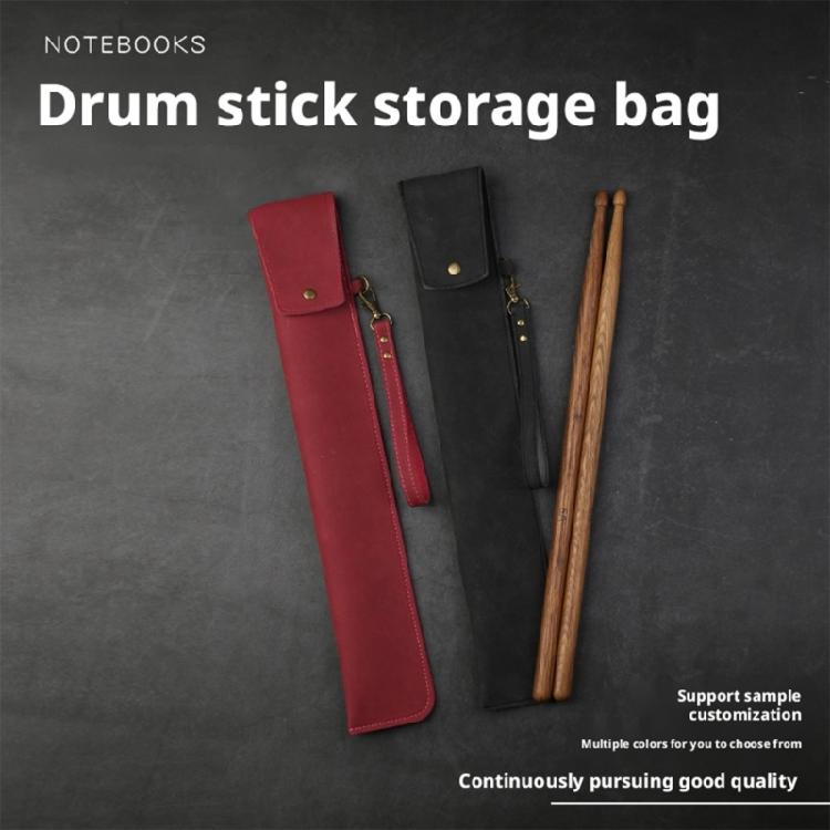Practical Drumstick Case Drumsticks Carring Bag Suitable for Impact Resistance with Hand Carry Design for Musicians