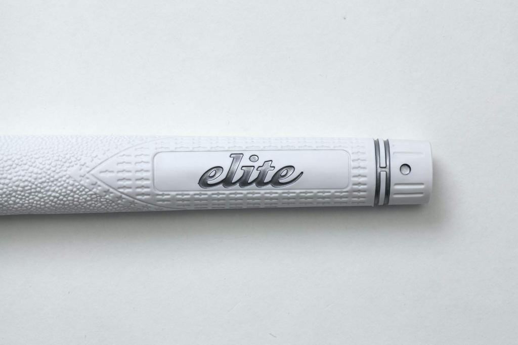 Elitegrips Golfgriff MX55 Set Silber Weiß mit Backline 7-teilig (SW)